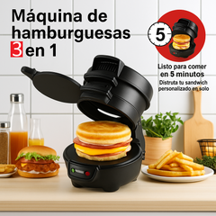 Maquina de hamburguesas 3 en 1 🍔 Tu comida en minutos!